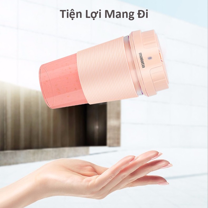 [Giao Hỏa Tốc HCM] Máy Xay Cầm Tay Xay Sinh Tố Xay Đá Xay Trái Cây Xay Mịn Máy Xay Sinh Tố 220ML mang đi