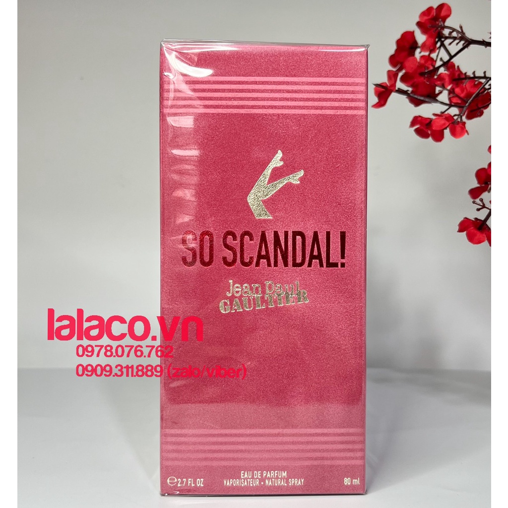 Nước hoa Nữ Jean Paul Gaultier So Scandal 80ml - Made in Spain