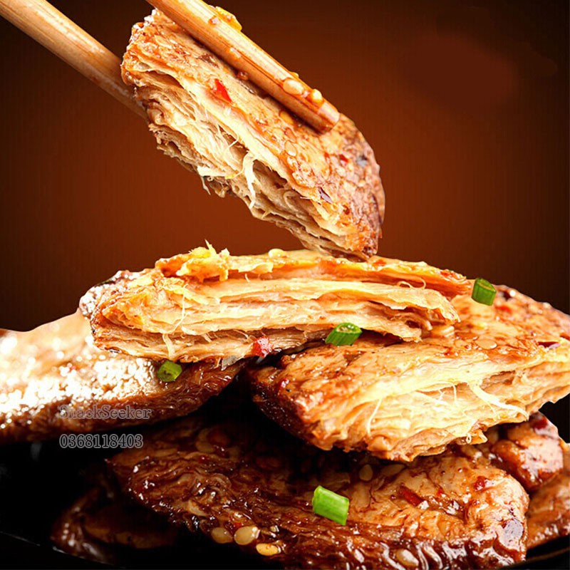 Bò bít tết chay tẩm vị- Bò bít tết- Ăn vặt Trung Quốc-Snackseeker | BigBuy360 - bigbuy360.vn