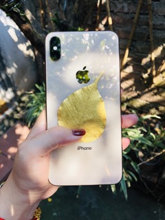Xương lá bồ đề mạ vàng