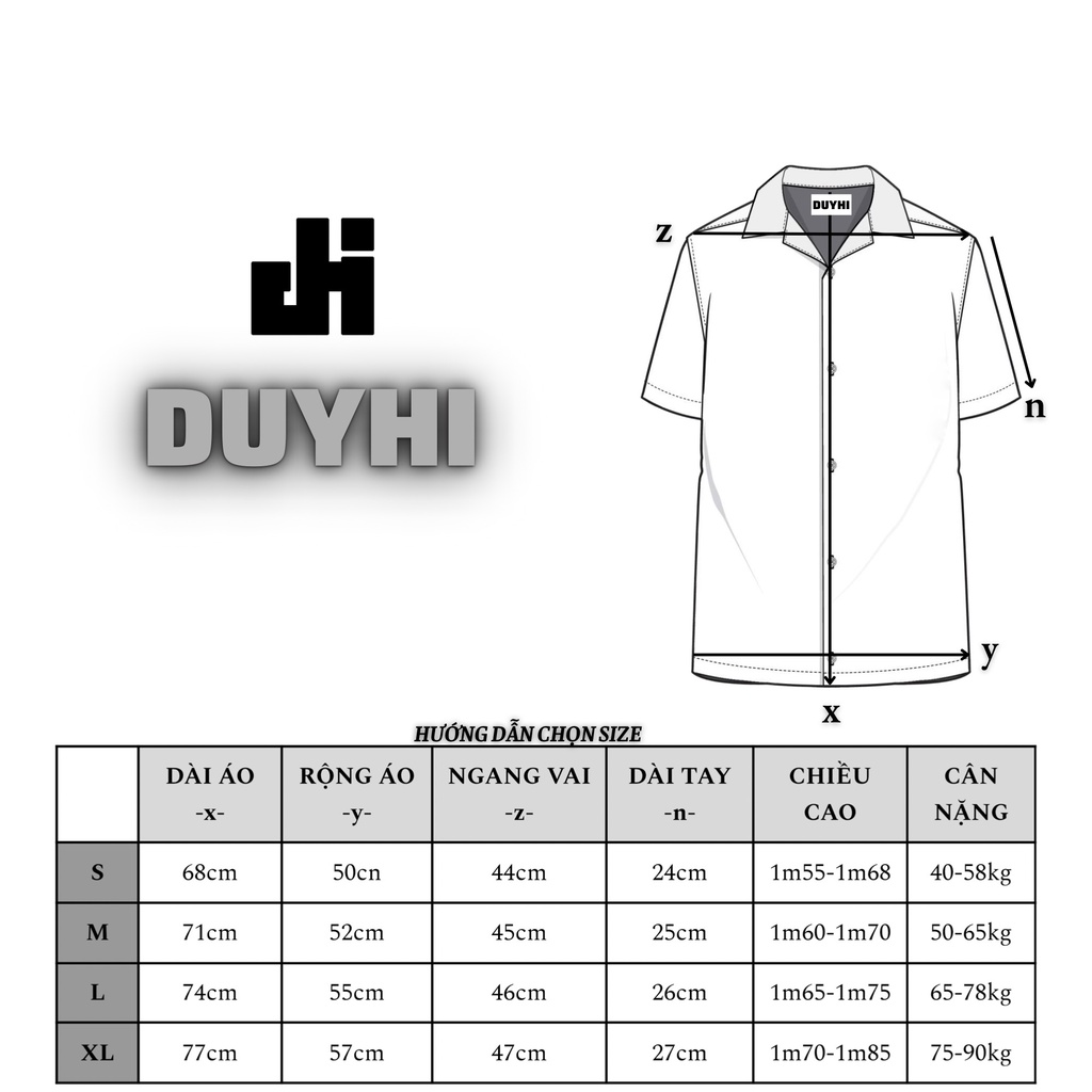 Áo sơ mi cộc tay NÂU ĐẬM TRƠN họa tiết unisex form rộng | DUYHI | Ảnh thật
