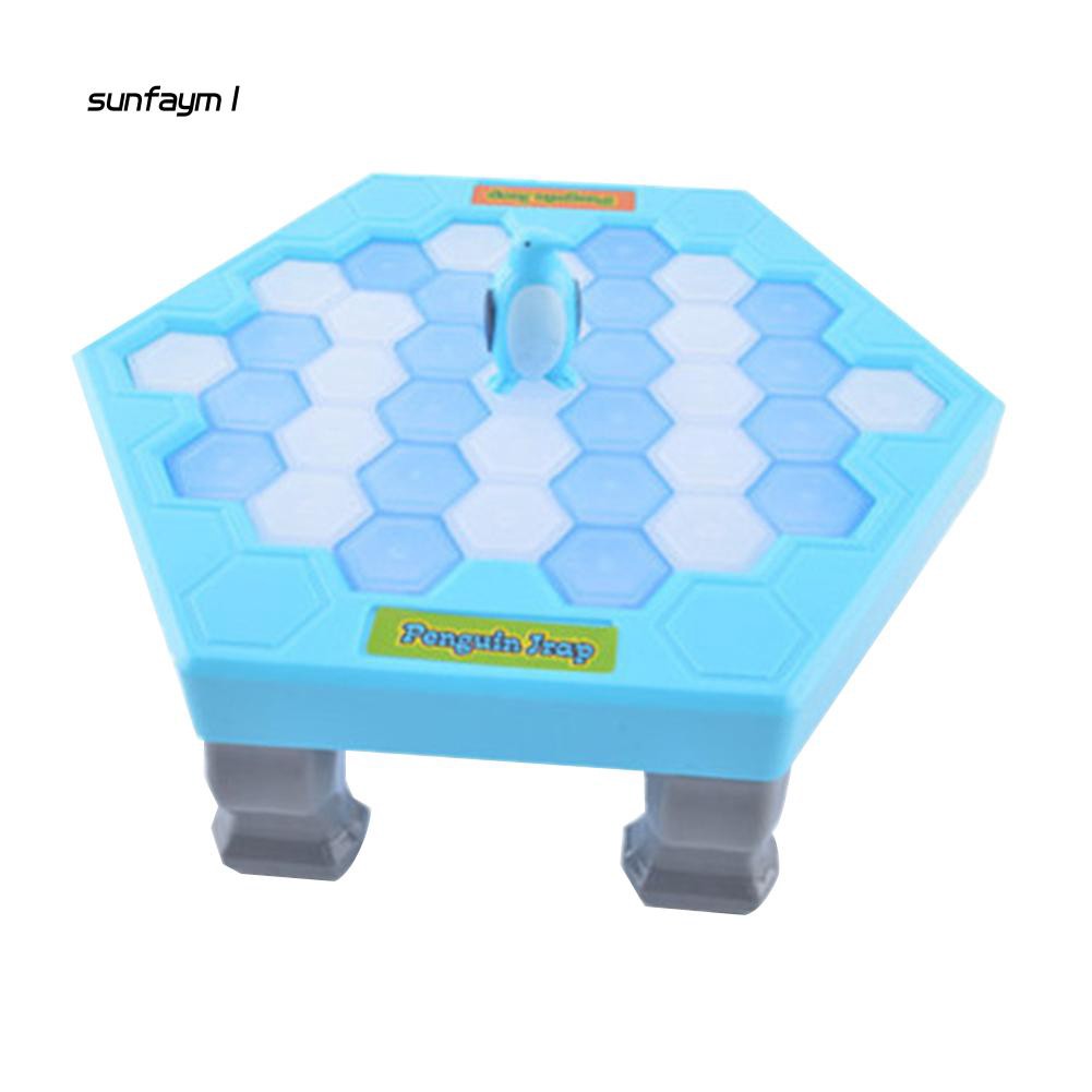 Bộ đồ chơi đập khối đá cứu chim cánh cụt cho trẻ em