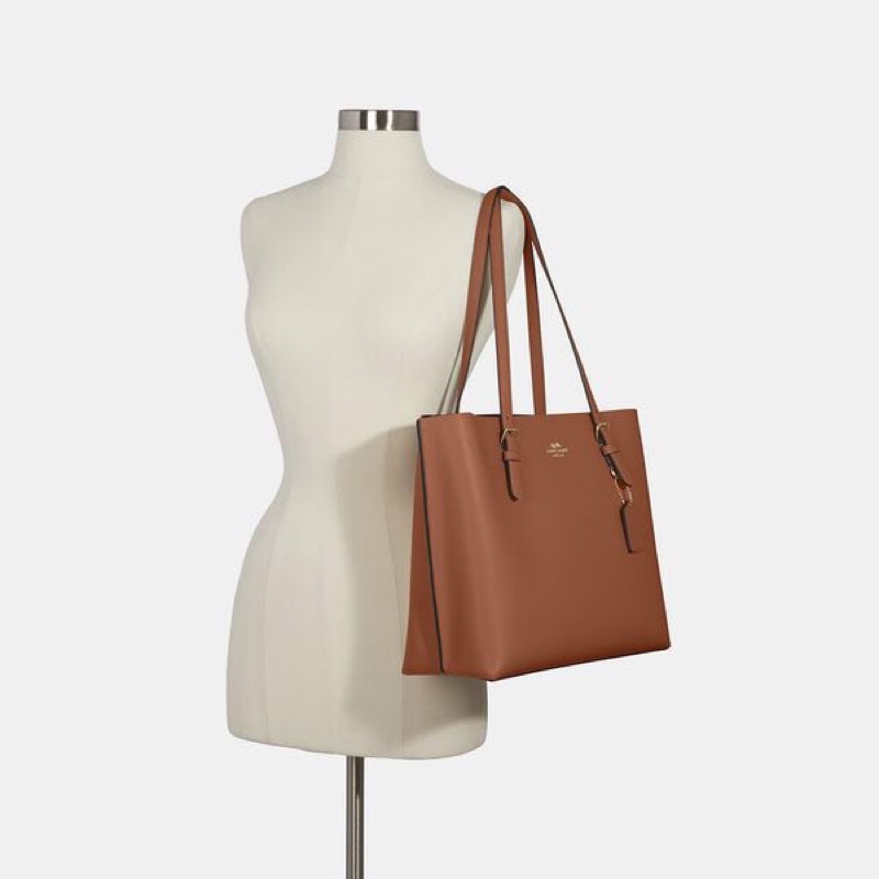 TNS-Túi tote công sở vừa laptop siêu hottrend Mollie tote bag-chất da cao cấp-3 ngăn tiện dụng-màu nâu sang trọng