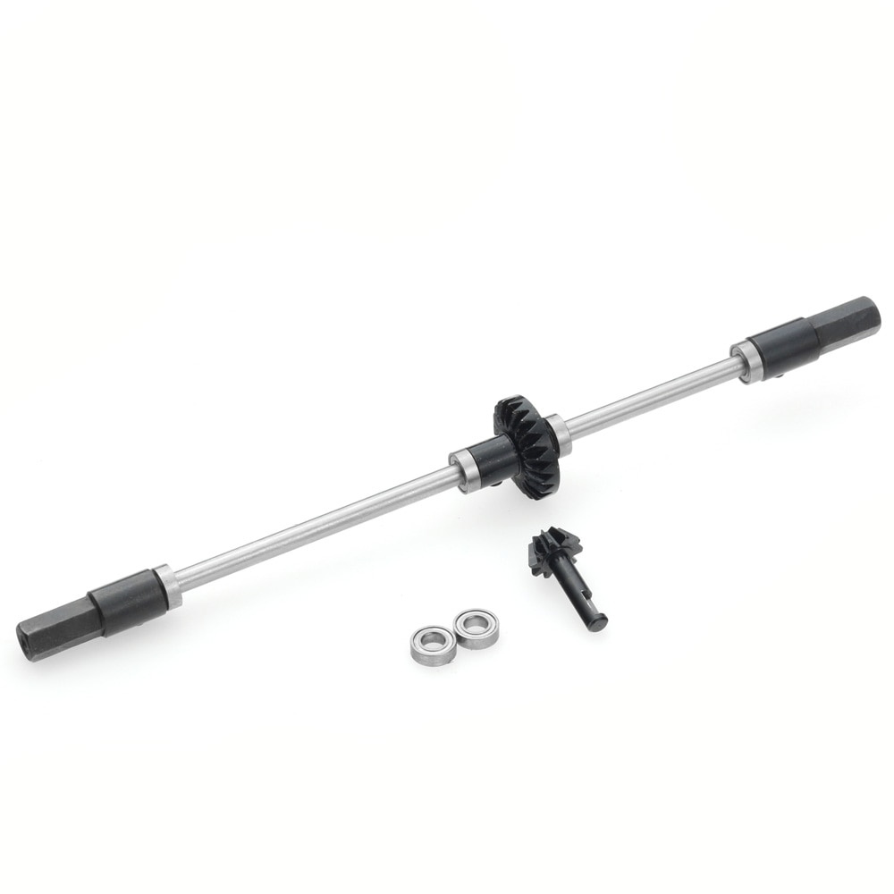 Nâng cấp trục cầu bánh răng kim loại cho WPL B14 B24 B-24 C14 C24 C-24 B16 B36 Q60 1/16 RC Phụ tùng ô tô Bánh răng trục sau bằng kim loại