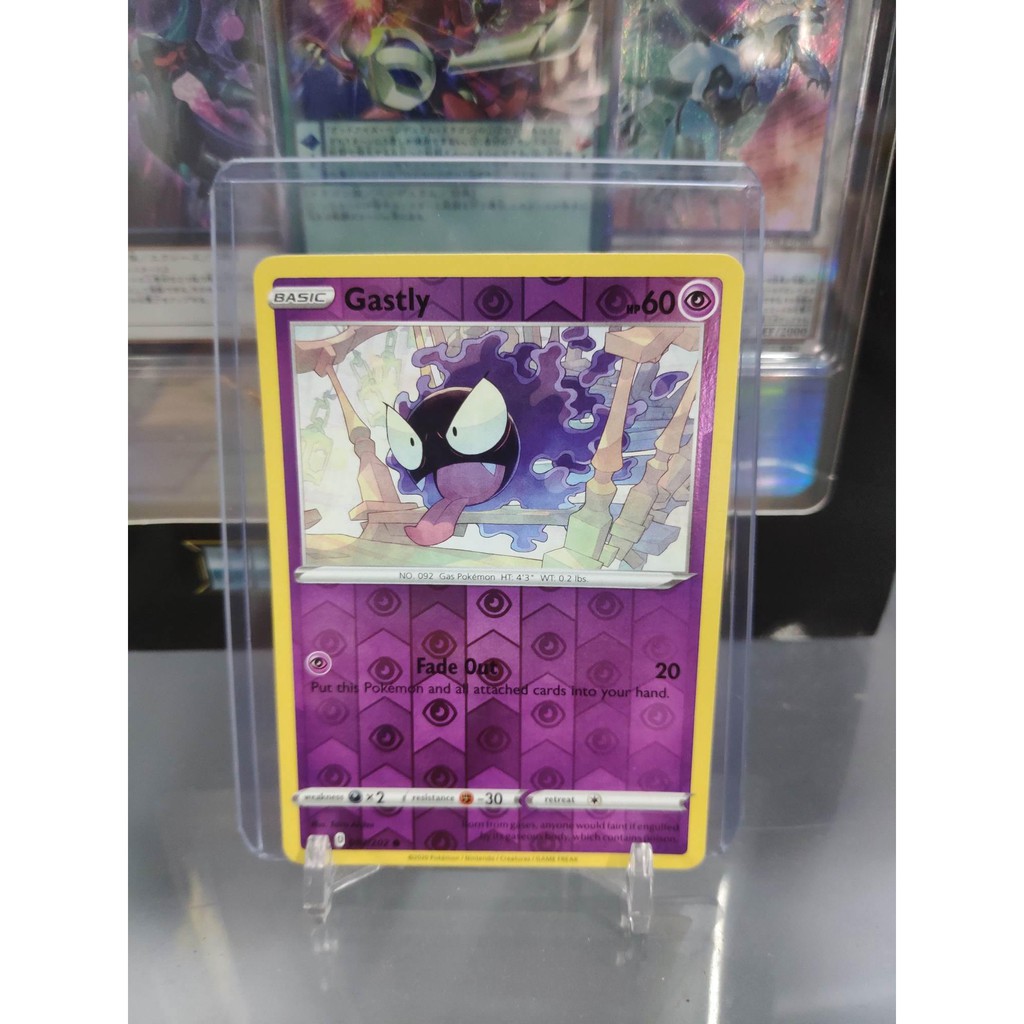 [ Dưa Hấu Yugioh ] Lá bài thẻ bài Pokemon Gastly