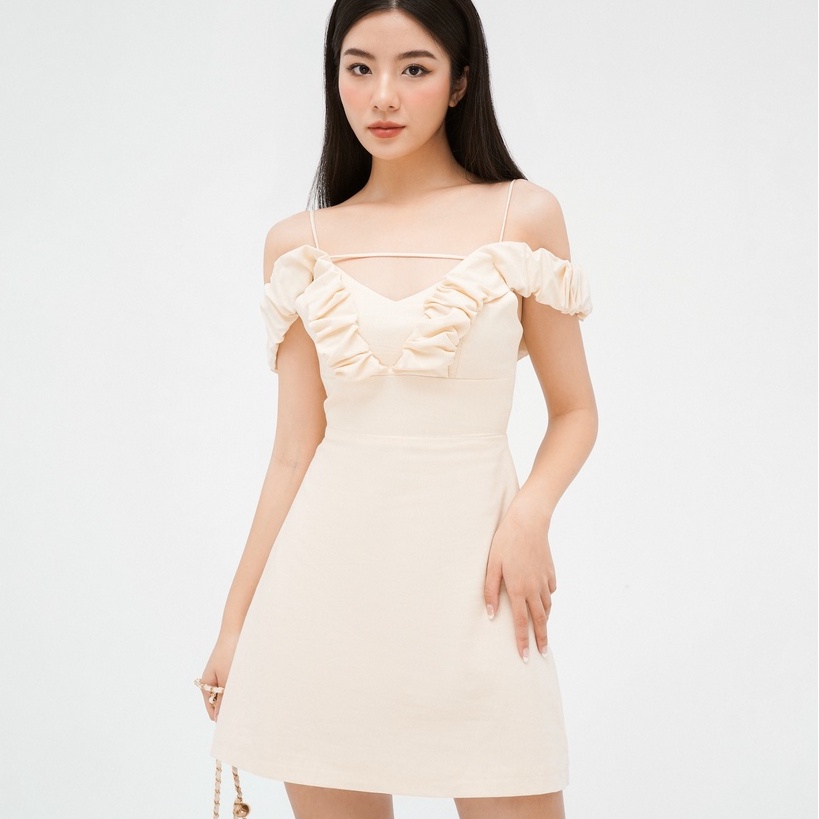 Váy Hai Dây Hạ Vai Marigold