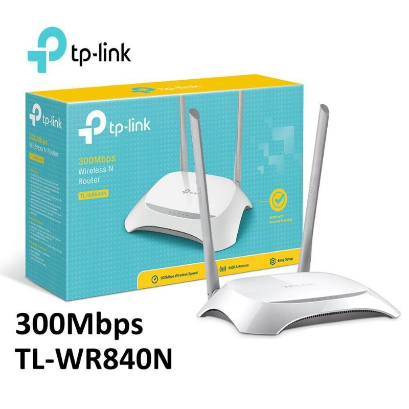 Phát Wifi TP-Link TL-WR840N Chính hãng (2 anten, 300Mbps) Bảo Hành 24 Tháng