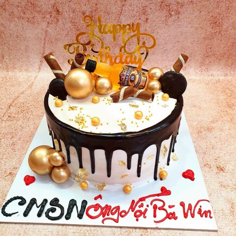 Bánh sinh nhật/bánh kem handmade đẹp cho nam