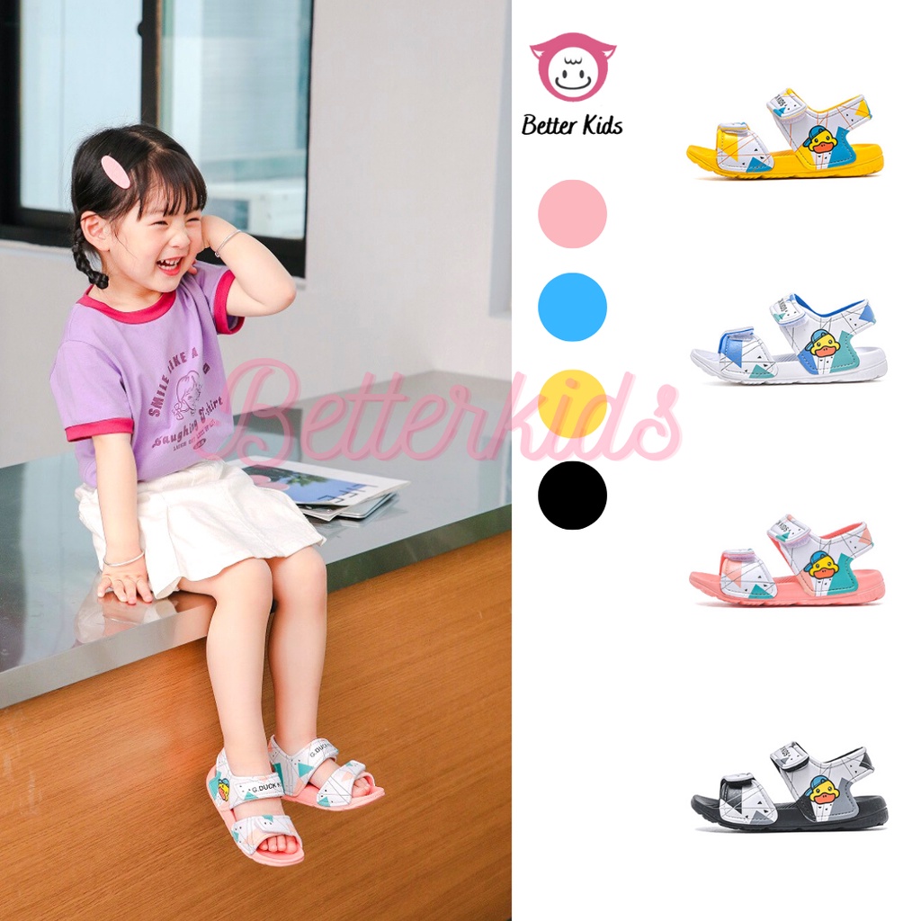 Dép Sandal Cao Cấp Gduck Siêu Nhẹ, Chống Nước, Chống Trơn Cho Bé Trai Bé Gái