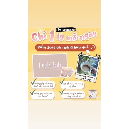 CAFE GIẢM CÂN DIETCLUB
