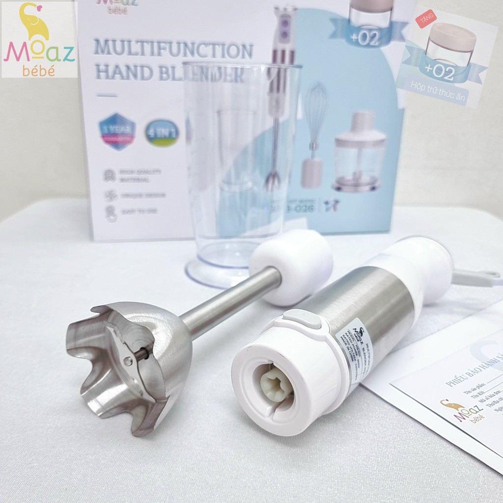 Máy xay cầm tay đa năng Moazbebe Mb-026