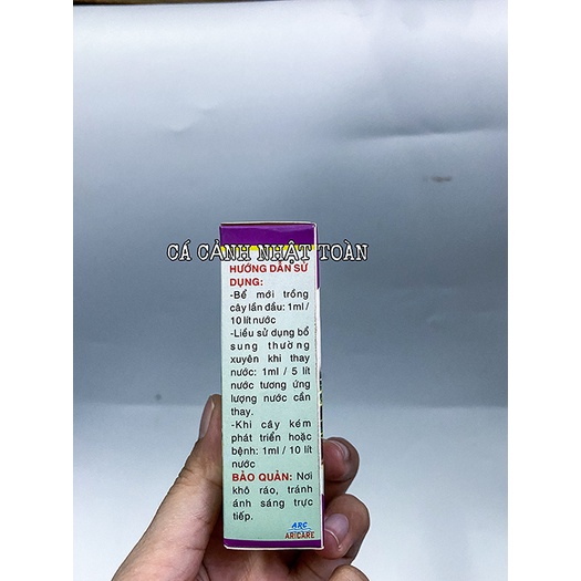 FERTILIZER PHÂN BÓN LÁ DÙNG CHO CÁY THỦY SINH ARICARE 30ML