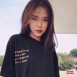 Áo phông black ( HS)