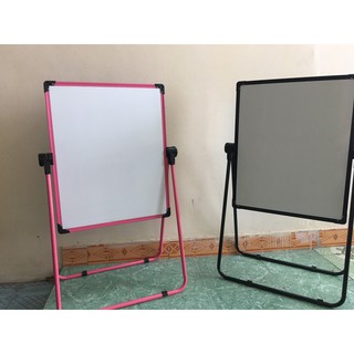 [FREESHIP] Bảng vẽ cho bé, bảng Flipchart 2 mặt xanh và trắng, viết bút lông và phấn, đồ chơi giáo dục thông minh bé