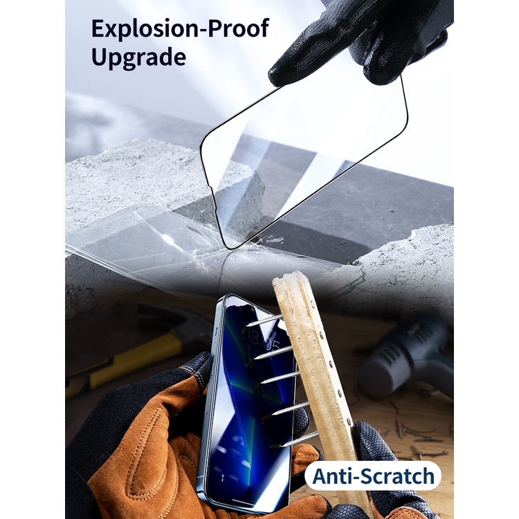 Kính Cường Lực HD Bảo Vệ Màn Hình Cho iPhone 14 11 13 Pro Max 12 mini 7 8 X XS XR SE 3 2020