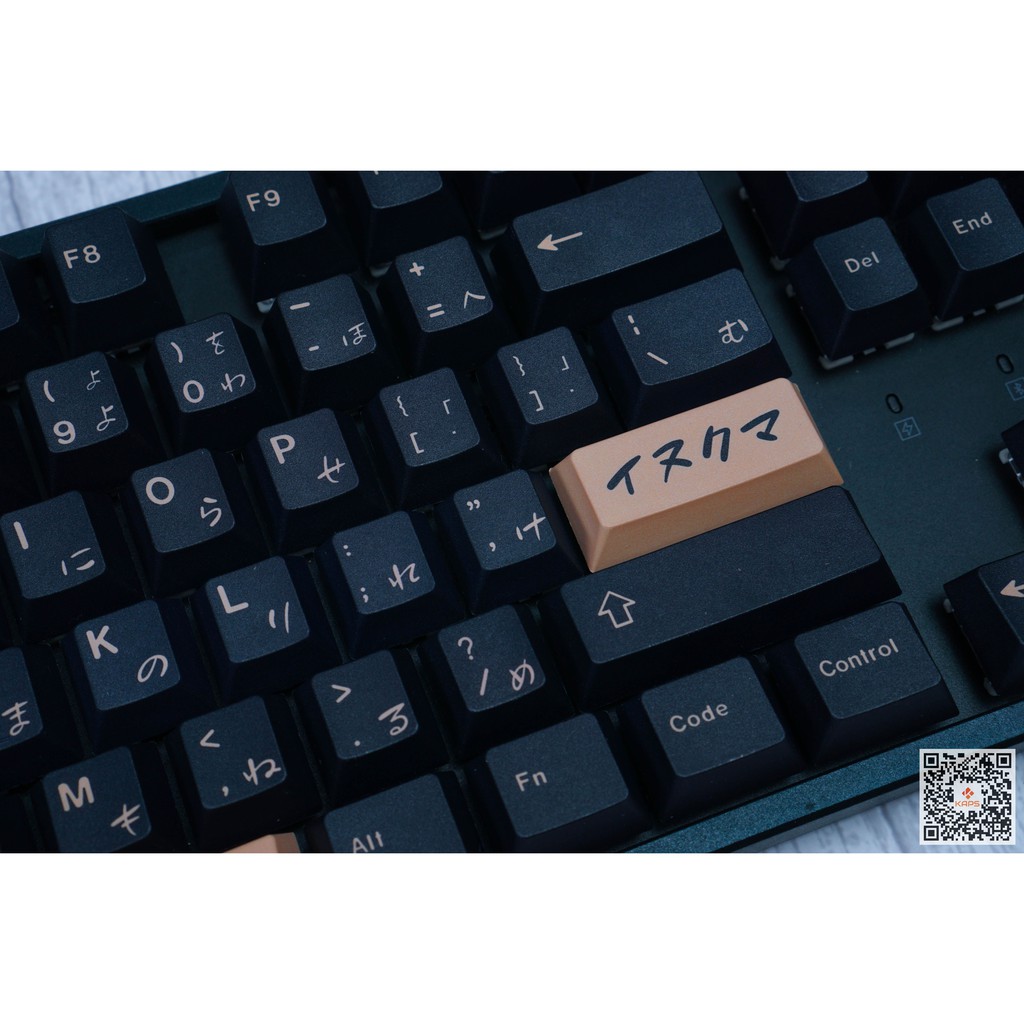 Keycap GMK INUKUMA Clone - profile Cherry - keycap PBT - Dyesub- 129 nút cho bàn phím cơ layout 68, 60, 75, 84, 87, 96