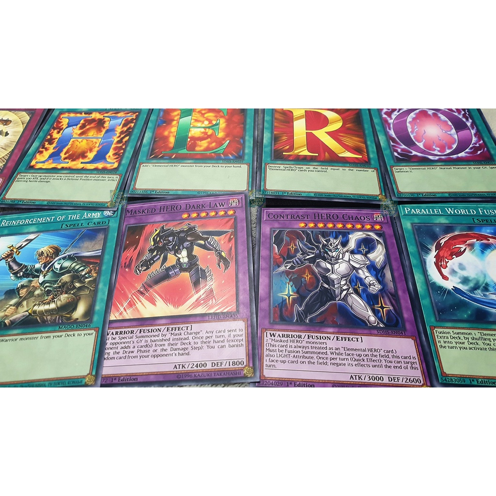 Bộ bài Yugioh - HERO Strike Structure Deck