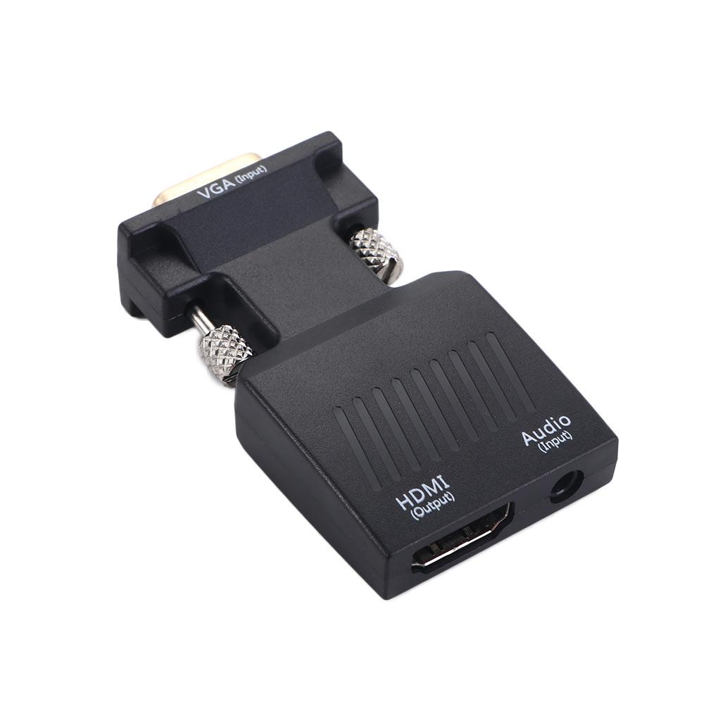 Cáp ChuyểN ĐổI Âm Thanh USB VGA Sang HDMI 720 1080P Cho MàN HìNh MáY ChiếU HDTV / MáY ChiếU / TV / VGA