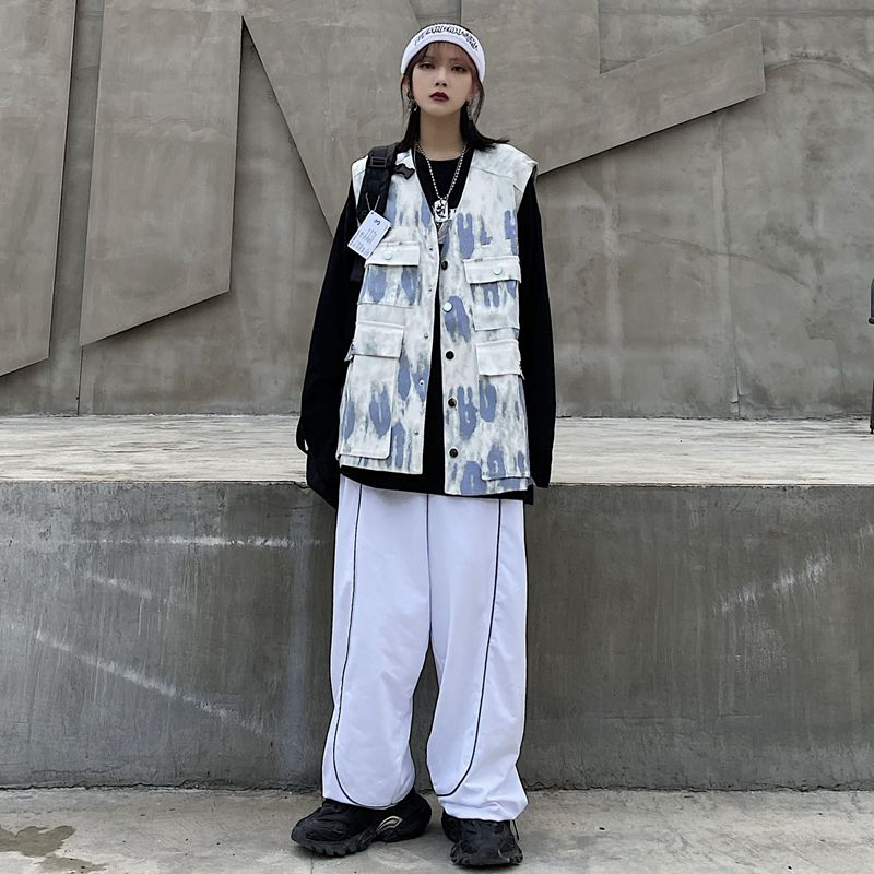 Áo vest nhiều túi hàn quốc | BigBuy360 - bigbuy360.vn