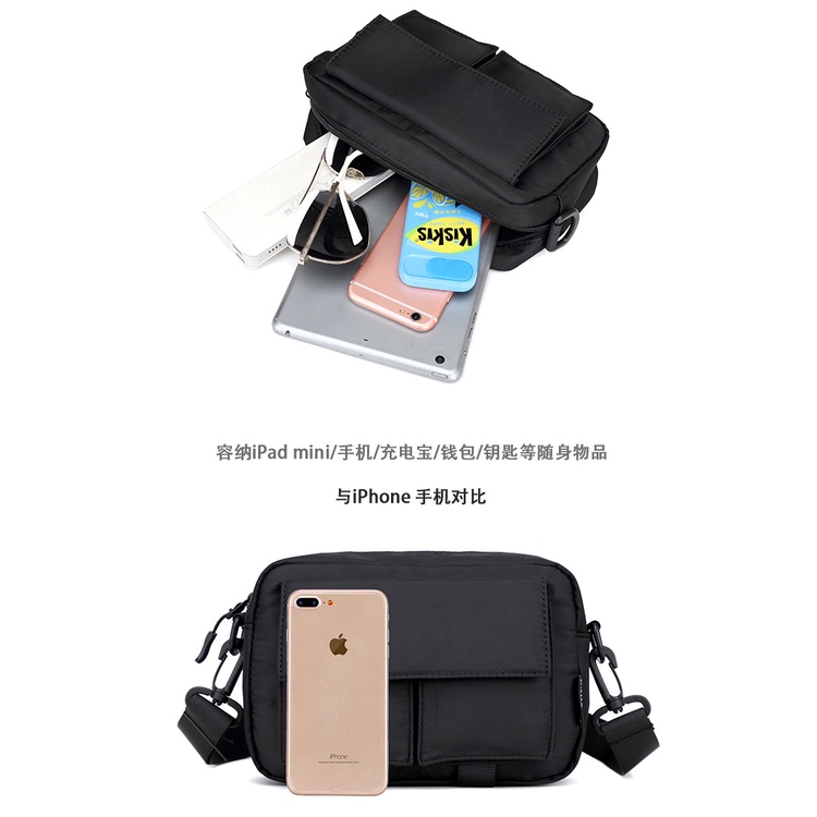 Túi đeo chéo nam thiết kế mới thời trang phong cách Hàn Quốc 2021