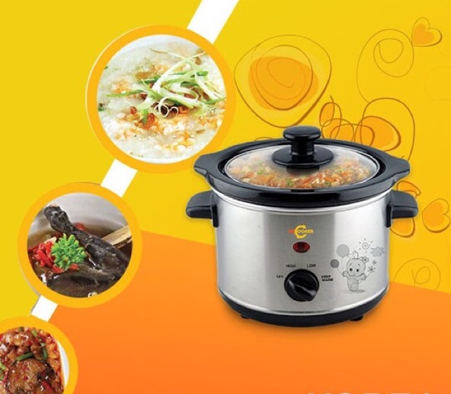 Nồi nấu cháo chậm Bb Cooker 2,5l