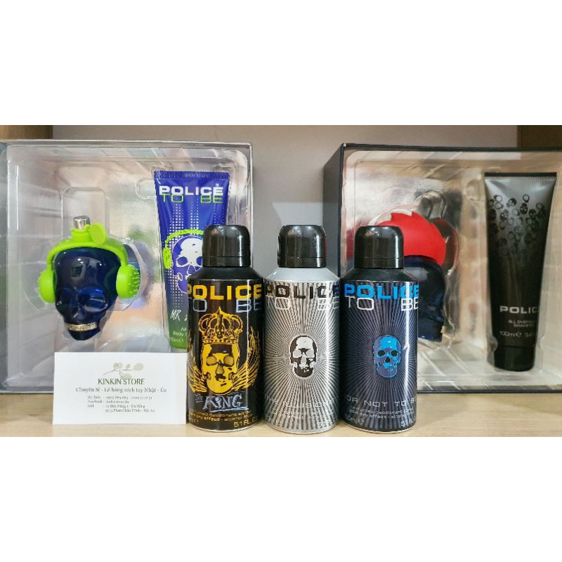 [XÁCH TAY ÚC]Xịt Nước Hoa Toàn Thân Police 150ml