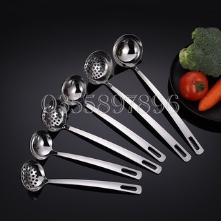 Môi múc canh inox 304 cán đúc vuông Hàn Quốc