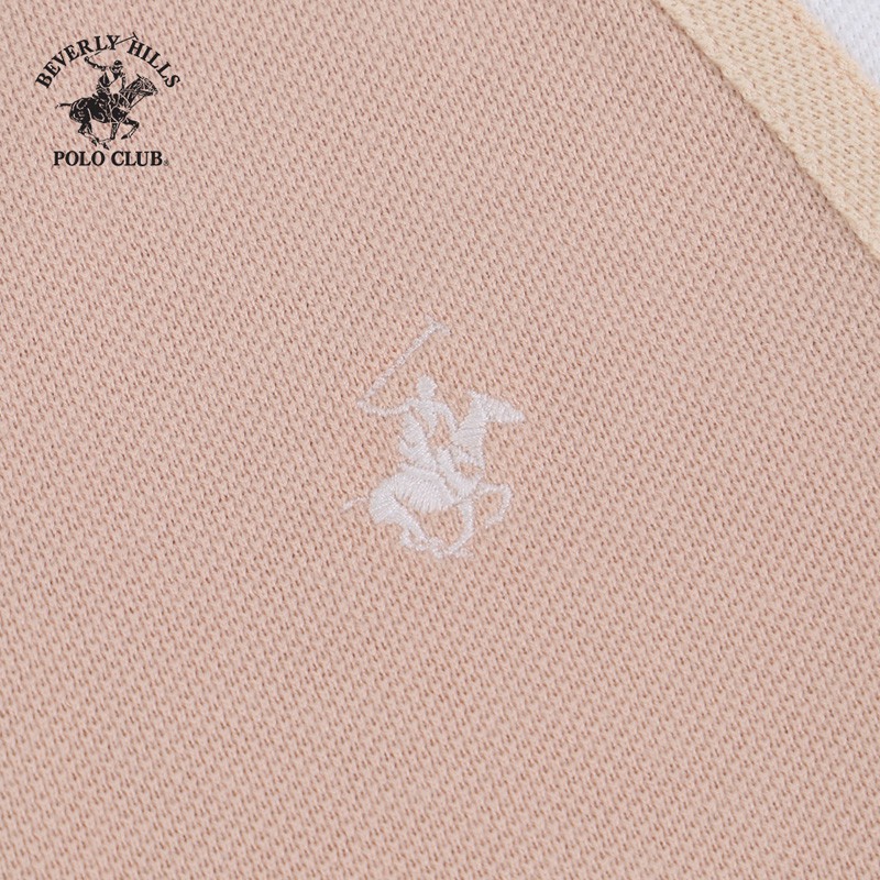 Beverly Hills Polo Club - Áo polo Ngắn tay Nam Regularfit Nude NU- BHPC PMRSS20TL094
