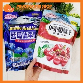 [ HOT HIT] Combo 2 gói ô mai cherry, việt quất siêu ngon