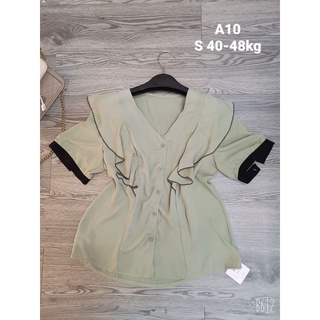 xả áo sơ mi kiểu nữ