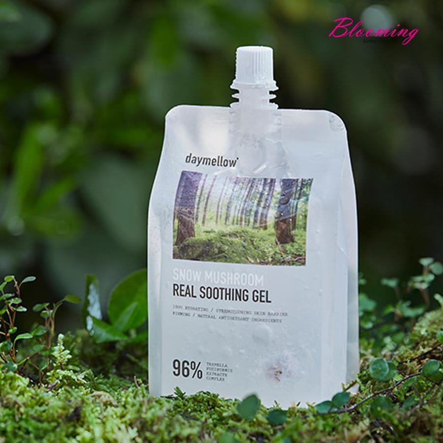 [01.2025] Gel Dưỡng Daymellow Snow Mushroom Real Soothing Chiết Xuất Nấm Tuyết 300g