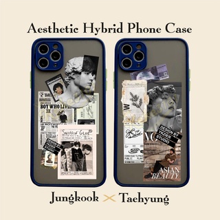 Ốp Điện Thoại Họa Tiết Jungkook X Taehyung V16 Cho Samsung A01 A10 A20 A30 A20S A50 A30S A11 A02 A02S A03S A12