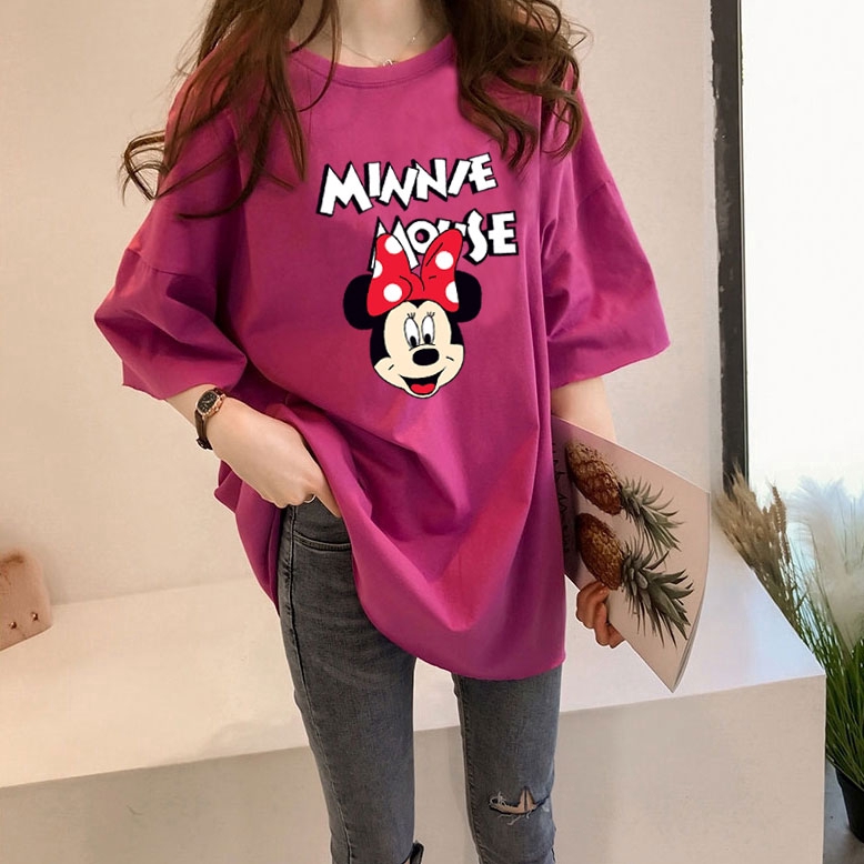 Áo thun tay ngắn thời trang Hàn Quốc dành cho nữ | BigBuy360 - bigbuy360.vn