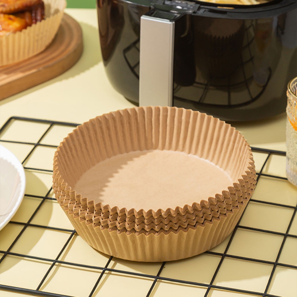 Set 50 Giấy Lót Nồi Chống Dính Thấm Dầu Bằng Silicone Tiện Dụng