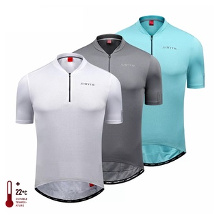 Santic áo thi đấu đạp xe cho nam quần áo đạp xe leo núi áo đạp xe áo đạp xe thoáng khí ba màu cho nam k9m2090