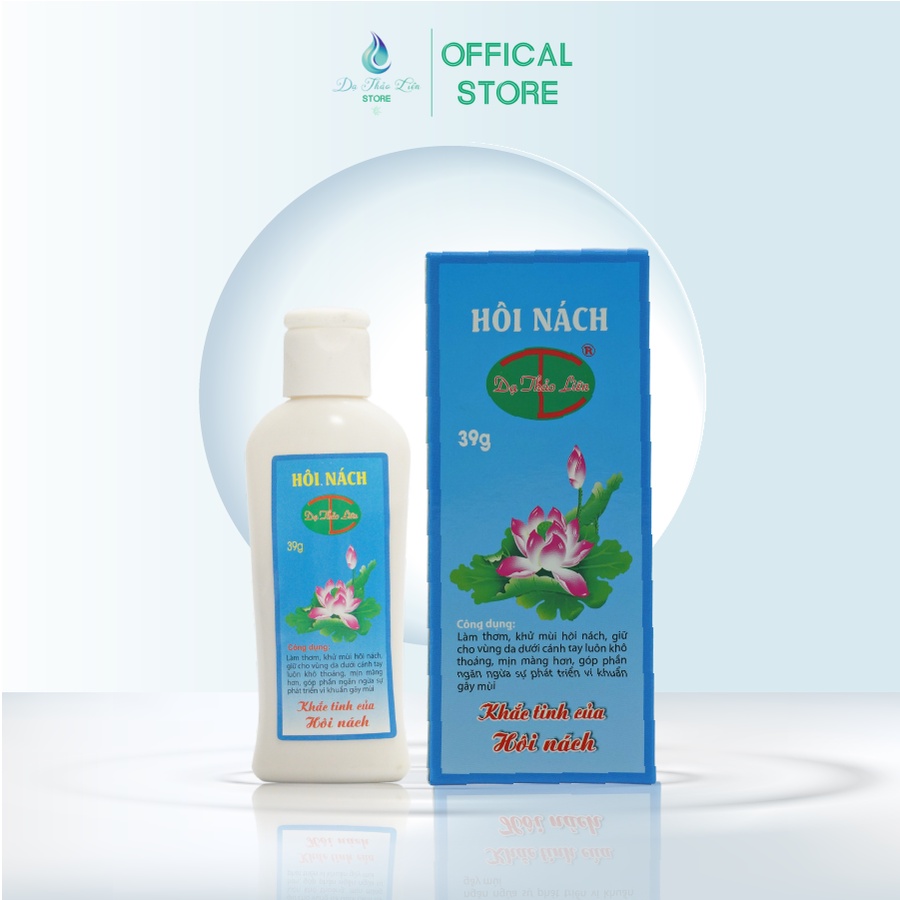 Hôi Nách Bột Dạ Thảo Liên , Armpit Powder 100% Natural Herbal 39g