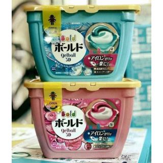Viên giặt GELBALL mẫu mới 3D (hộp 17 viên)