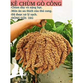 1kg Kê chùm đồ ăn dành cho hamter , finch , bảy màu , yến hót , manh manh