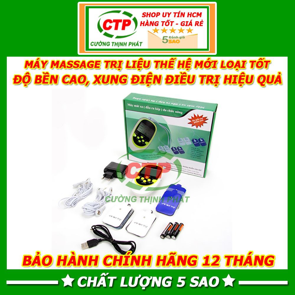 Máy Massage Trị Liệu Xung Điện Mát Xa 8 Miếng Dán