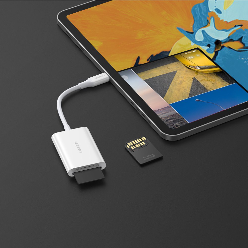 Đọc thẻ USB type C ra SD TF 4.0 hỗ trợ UHS-II Ugreen 60724 Chính Hãng CM265