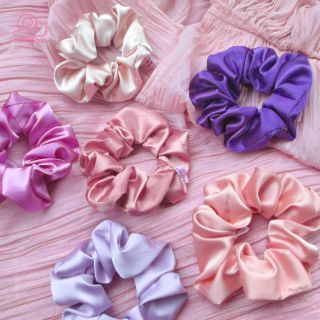 Ốc Sên Shop - Scrunchie lụa 25~37