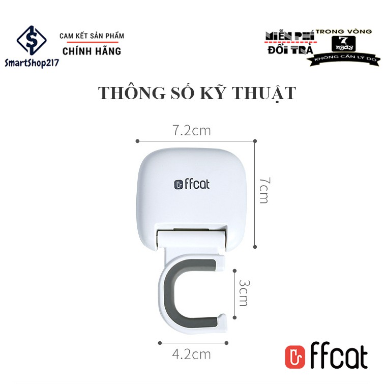 Móc Treo Cây Lau Nhà Dán Tường - Thương Hiệu Nhật Bản FFCAT