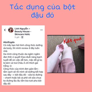 [Bột thêm] BỘT ĐẬU ĐỎ