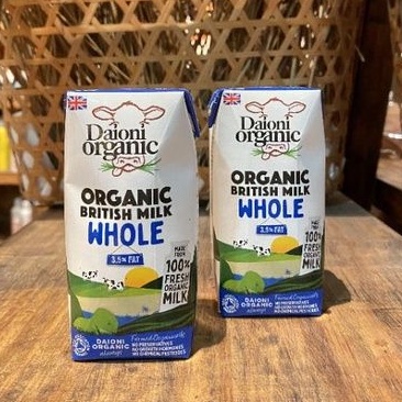 Sữa bò nguyên kem hữu cơ Daioni 200ml
