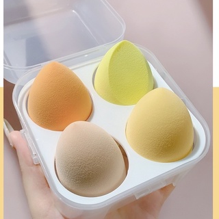 Set 4 bông mút trang điểm siêu mềm