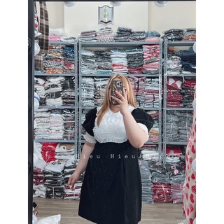 bigsize - ❤️🔱 ĐẦM NHUNG CỔ BÈO 🔱❤️