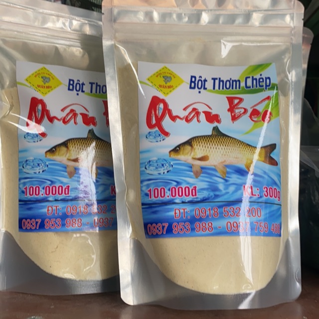 Bột thơm câu cá chép Quân Béo