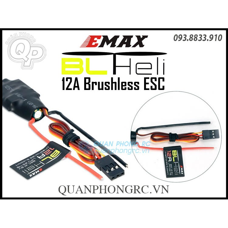 Emax Điều tốc không chổi than BLHeli 12A