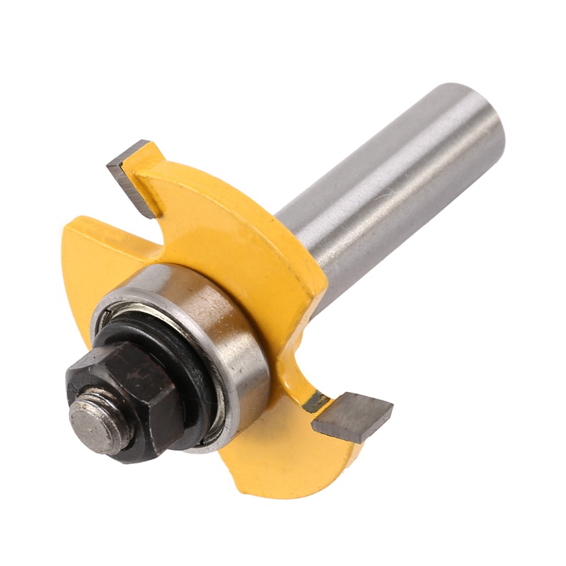 Bộ 3 Mũi Phay Router 3 Răng Chữ T 45 Độ Chuyên Dụng Chế Biến Gỗ