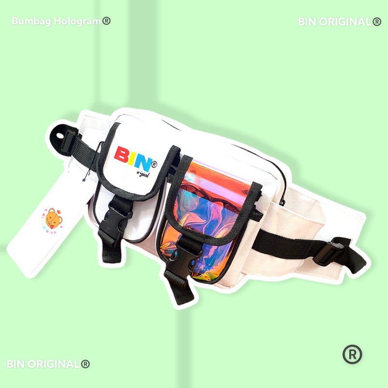 TÚI BAO TỬ ( Bum bag ) HOLOGRAM BIN ORIGINAL®️ | BigBuy360 - bigbuy360.vn